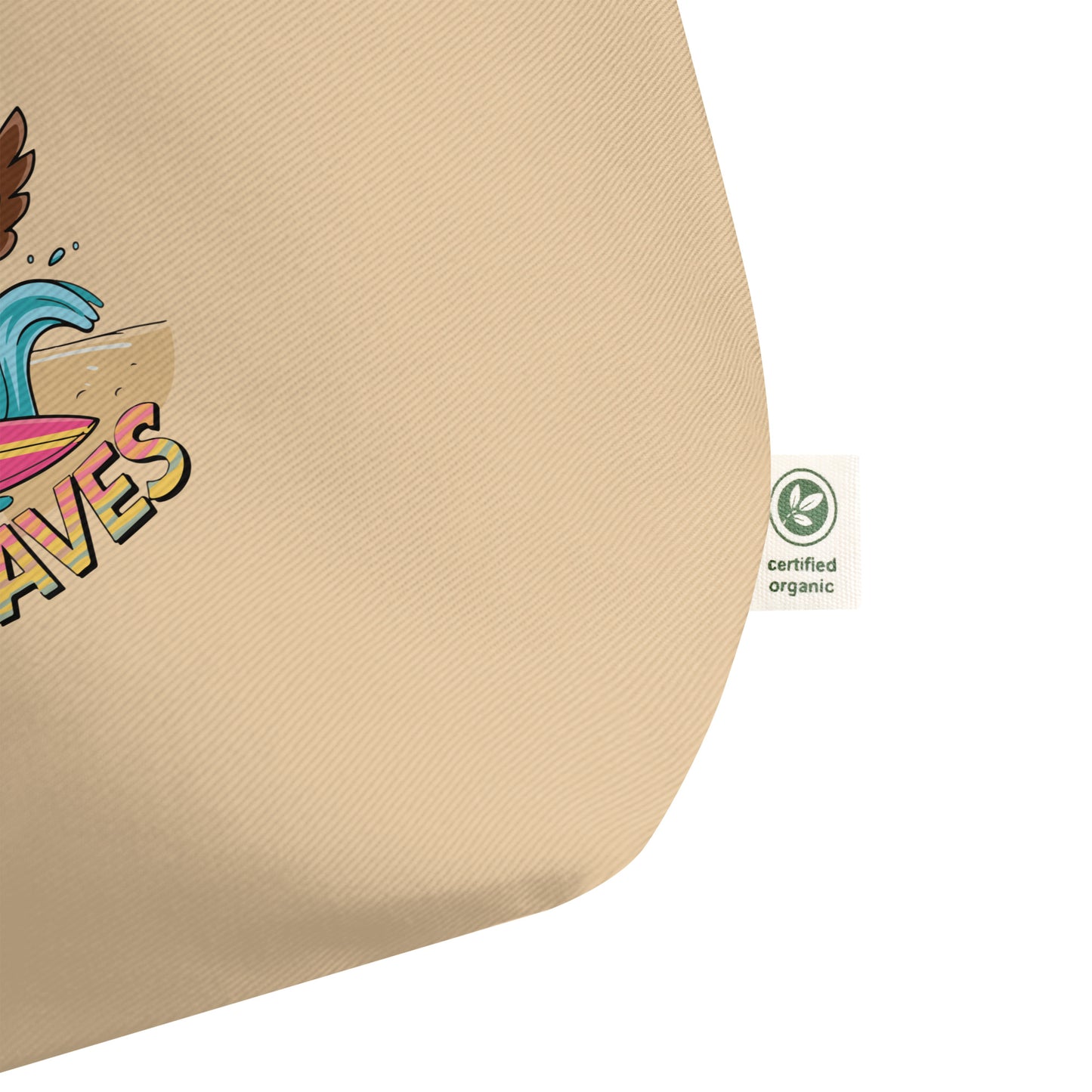 Large Organic Tote Bag: Owl Themed Spacious, Sustainable, and Durable for Everyday Use Dudeily