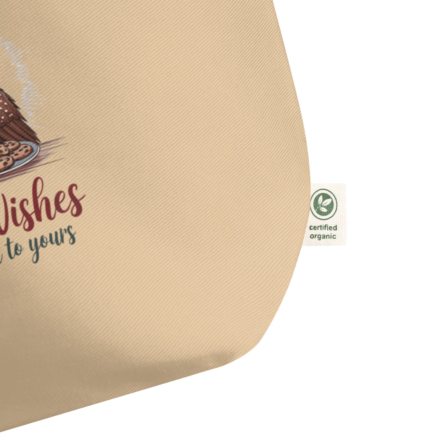 Large Organic Tote Bag: Owl Themed Spacious, Durable, and Eco-Friendly for Everyday Use Dudeily