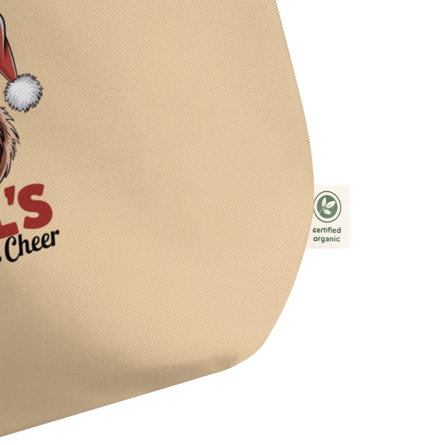 Large Organic Tote Bag - Spacious Owl Eco-Friendly Fashion for Everyday Use Dudeily