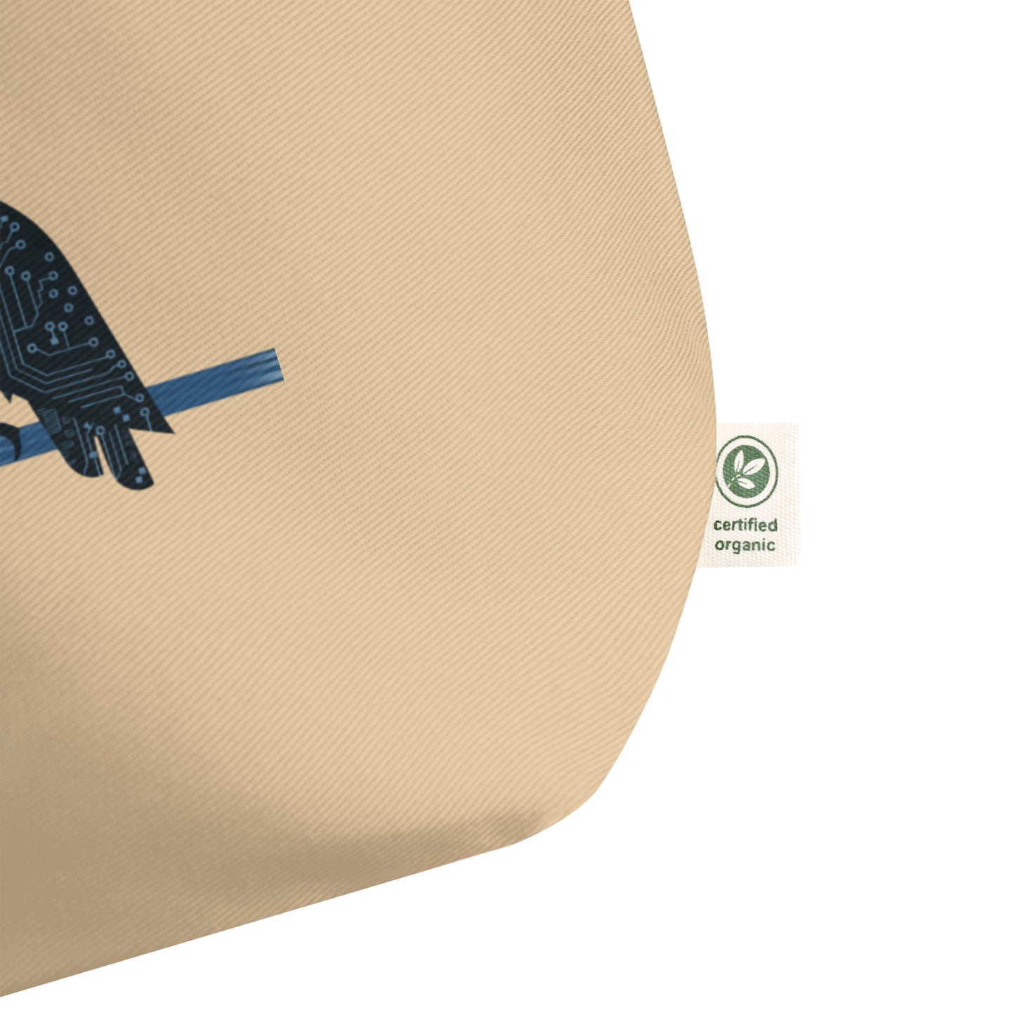 Large Organic Tote Bag: Eco-Friendly and Practical for Owl Lovers Dudeily