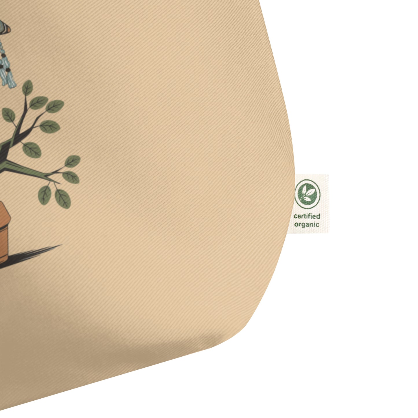 Large Organic Tote Bag: Spacious, Eco-Friendly, and Ideal for Owl Lovers Everywhere Dudeily