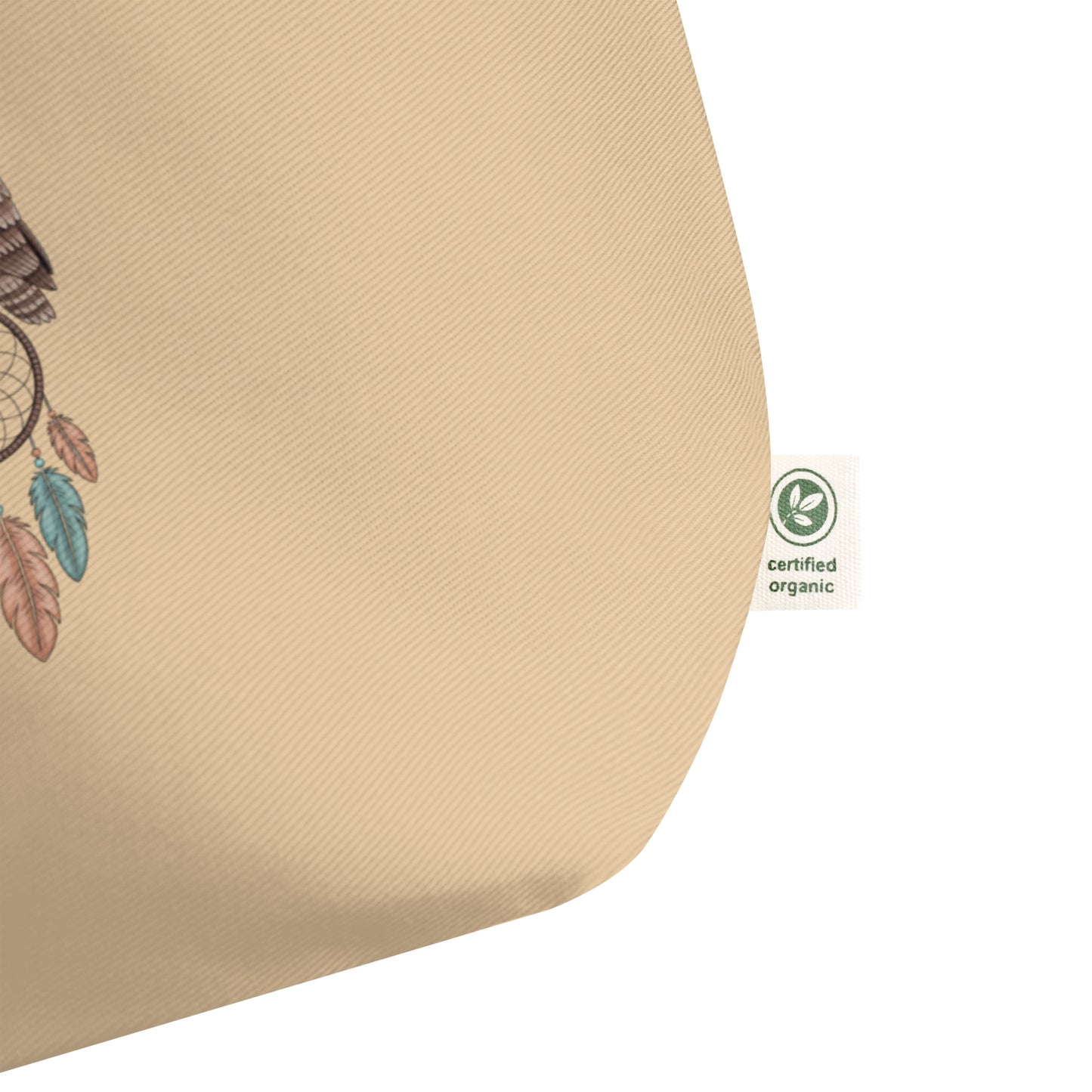 Large Organic Tote Bag | Sustainable & Spacious - Dudeily