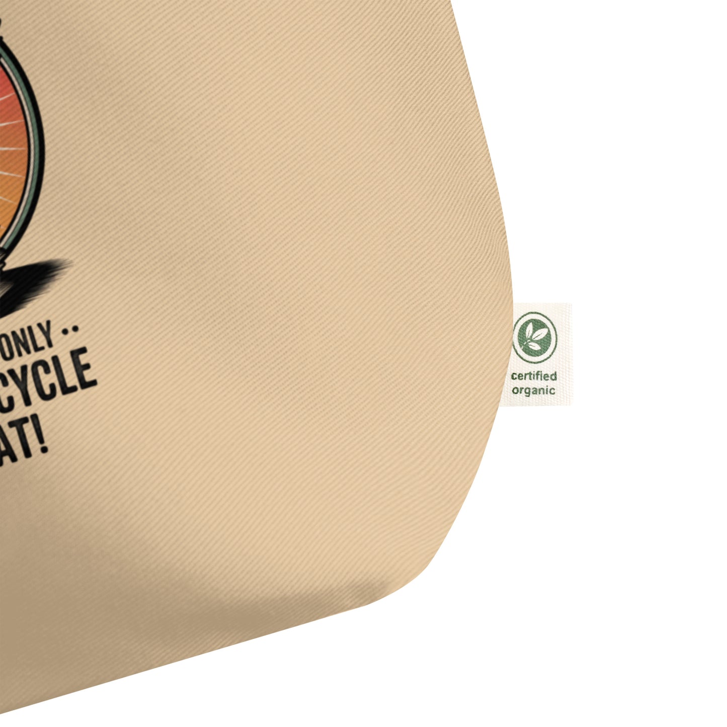 Large Organic Tote Bag | Sustainable & Spacious Dudeily