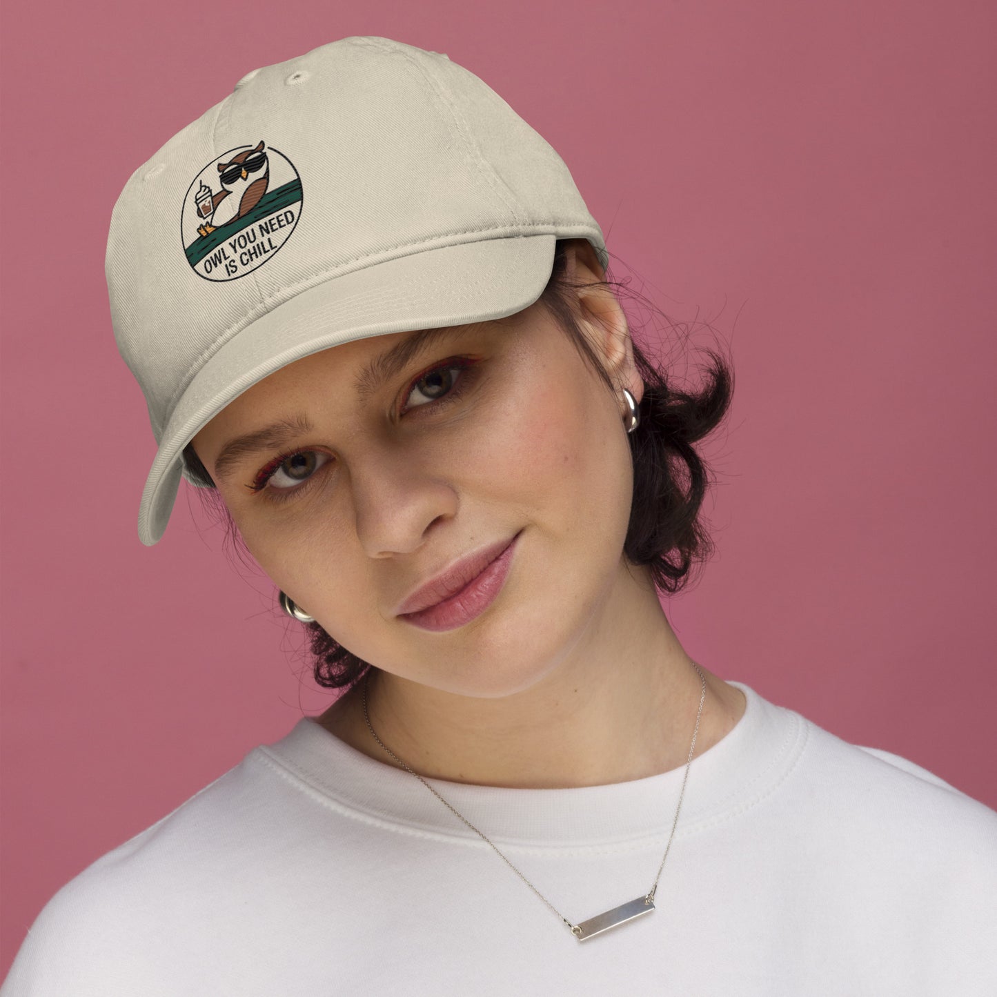 Organic dad hat Dudeily