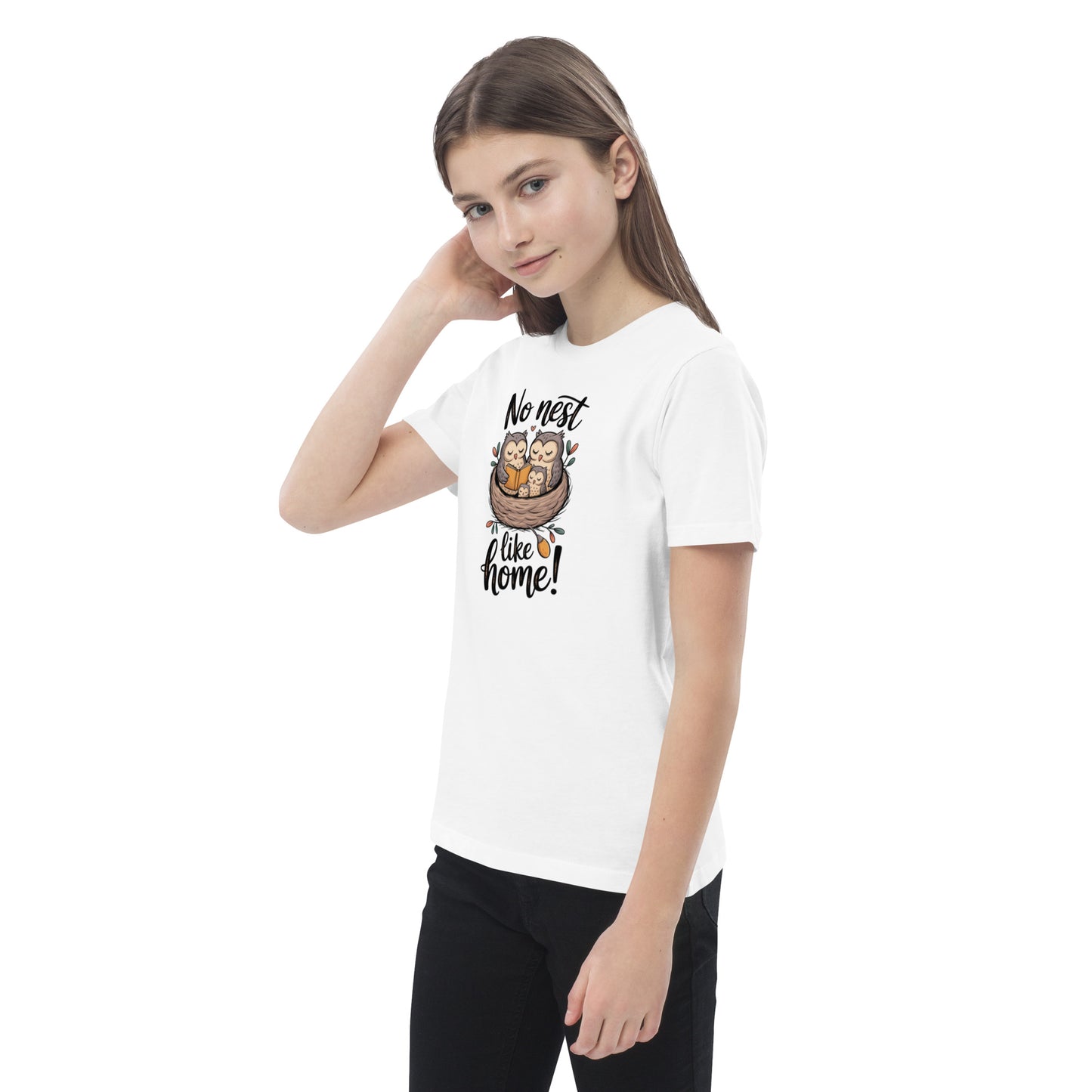 OwlNest Organic Cotton Kids T-Shirt – Soft, Safe & Sustainable Dudeily