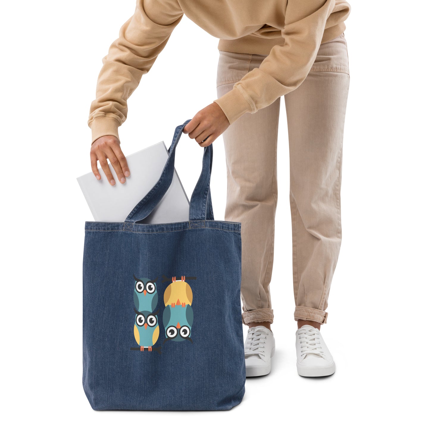 Organic Denim Tote Bag: Stylish, Durable, and Eco-Friendly for Everyday Use Dudeily