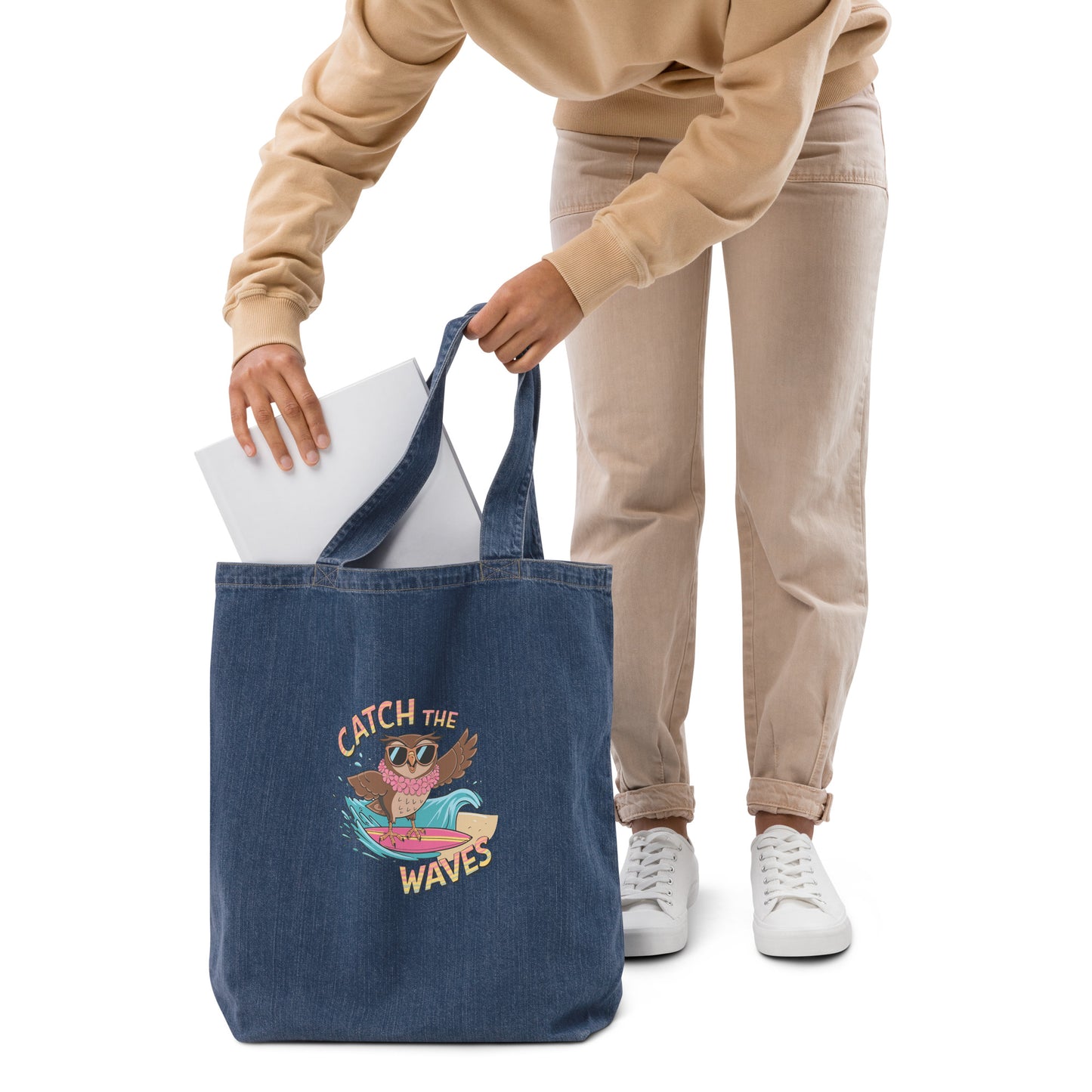 Organic Denim Tote Bag: Durable, Stylish, and Eco-Friendly for Everyday Use Dudeily