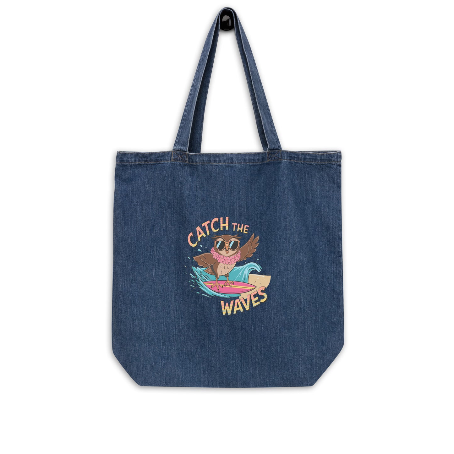 Organic Denim Tote Bag: Durable, Stylish, and Eco-Friendly for Everyday Use Default Title Dudeily