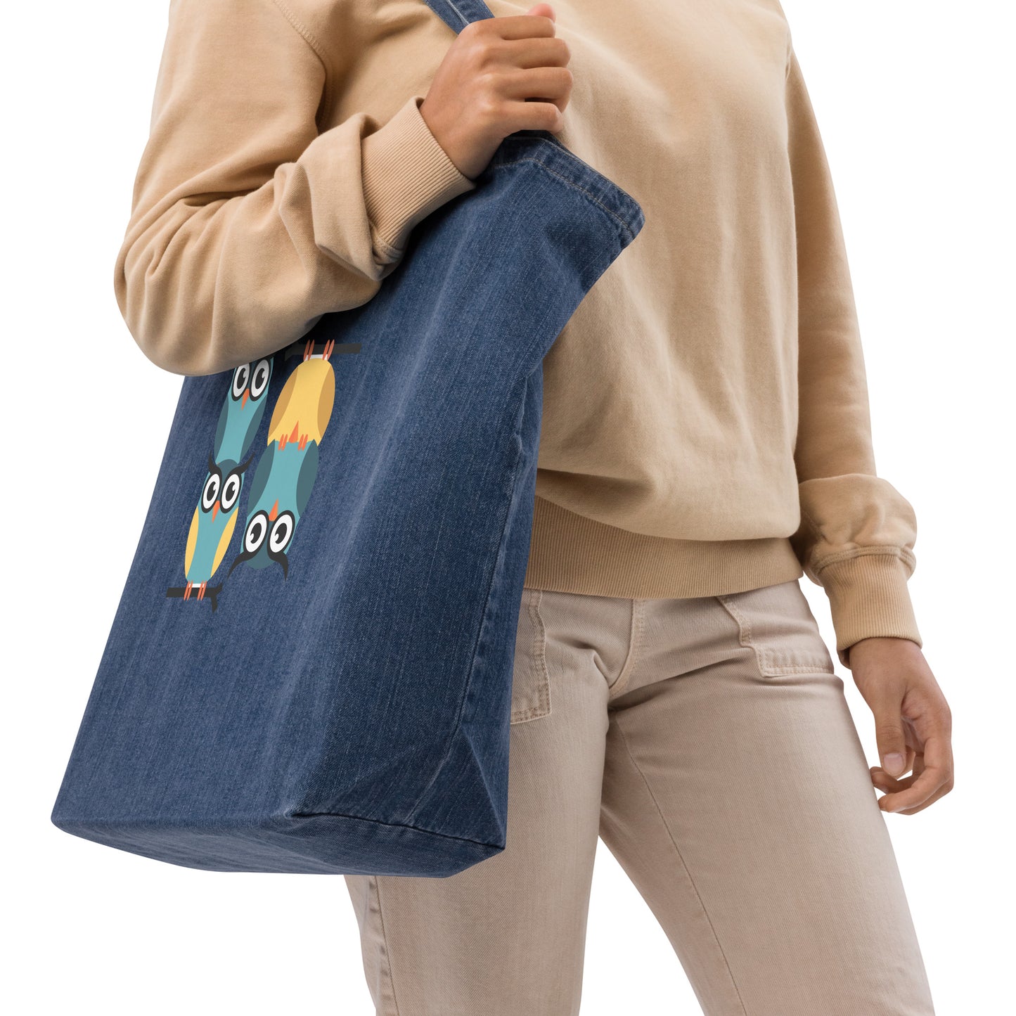 Organic Denim Tote Bag: Stylish, Durable, and Eco-Friendly for Everyday Use Dudeily