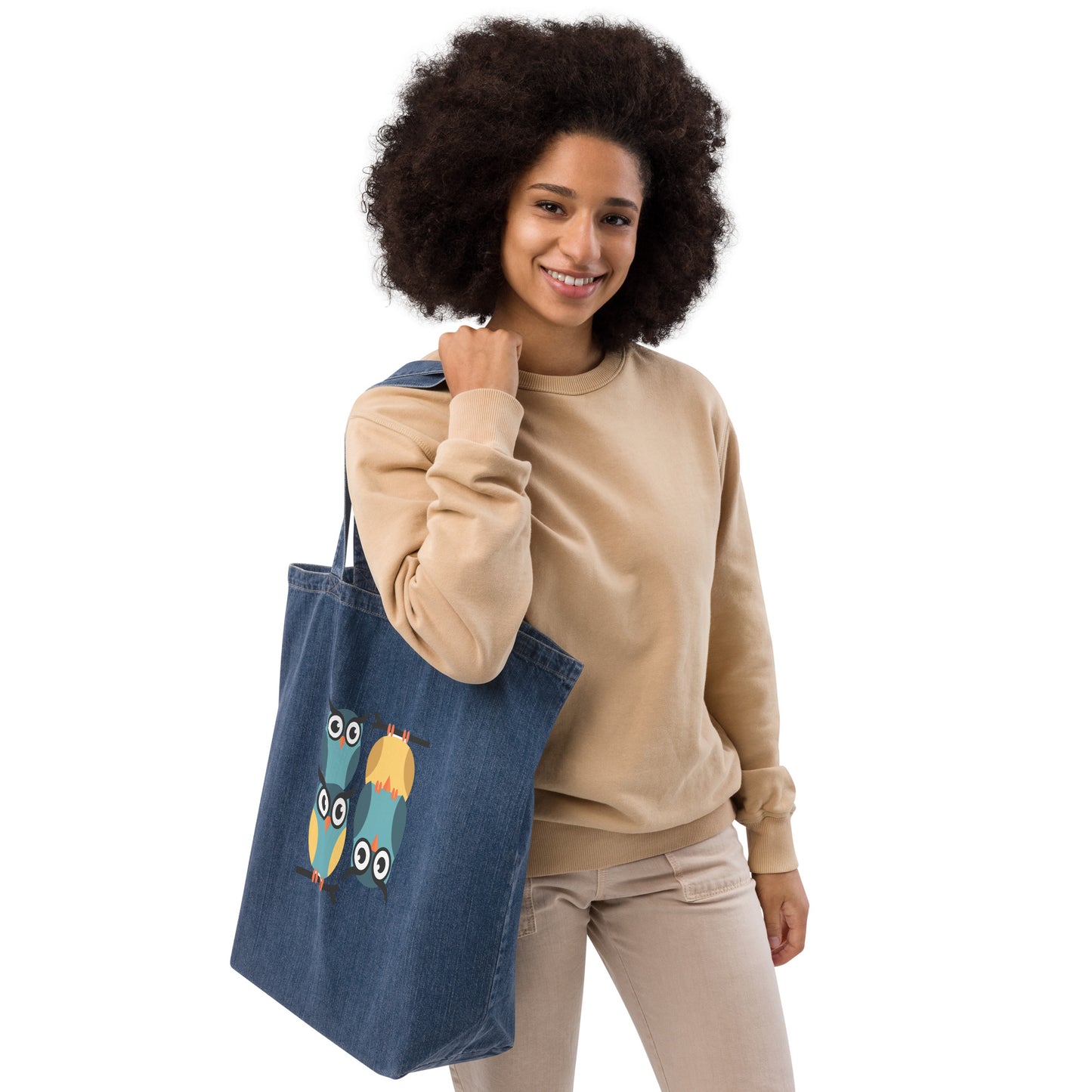 Organic Denim Tote Bag: Stylish, Durable, and Eco-Friendly for Everyday Use Dudeily