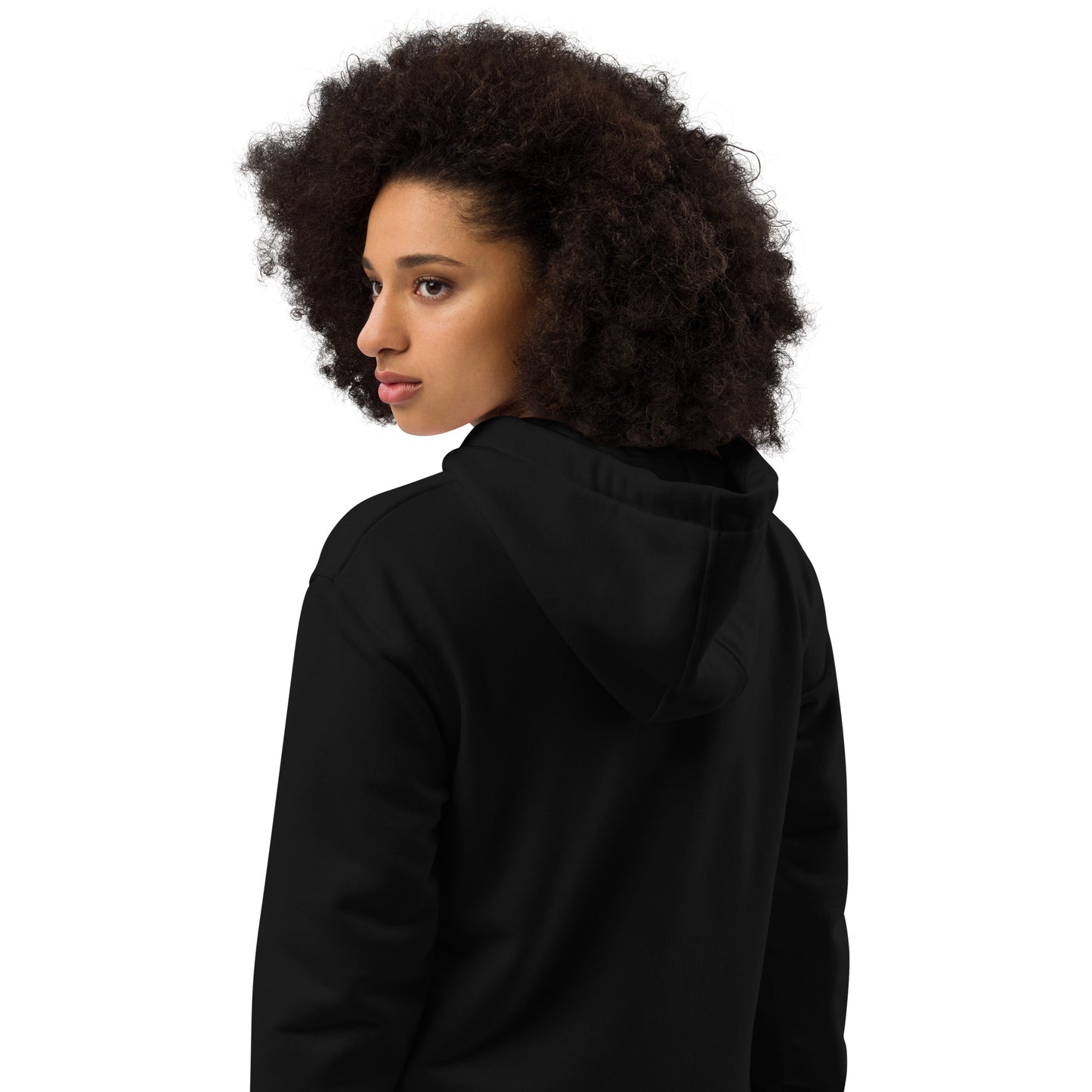 Premium Eco Hoodie: 'Hoo's Watching You? Just Nature' in Fall | Sustainable Owl Fashion USA Dudeily