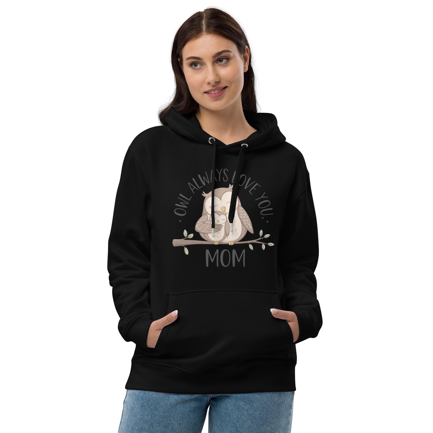 Premium Eco Hoodie – Sustainable and Comfortable Unisex Organic Pullover Dudeily