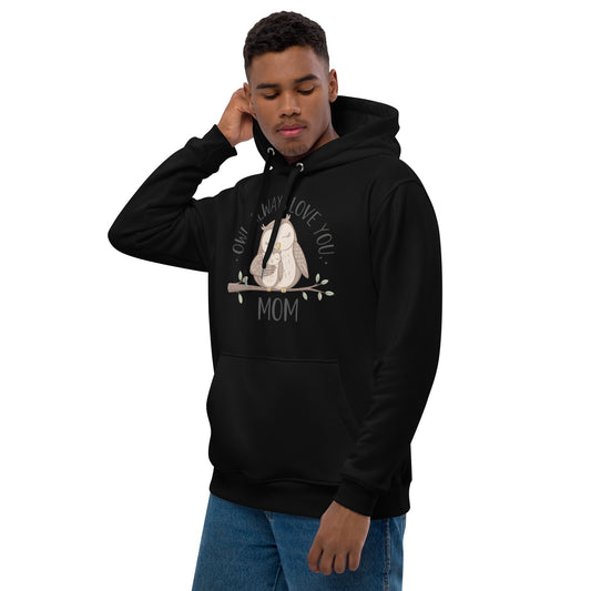 Premium Eco Hoodie – Sustainable and Comfortable Unisex Organic Pullover Dudeily