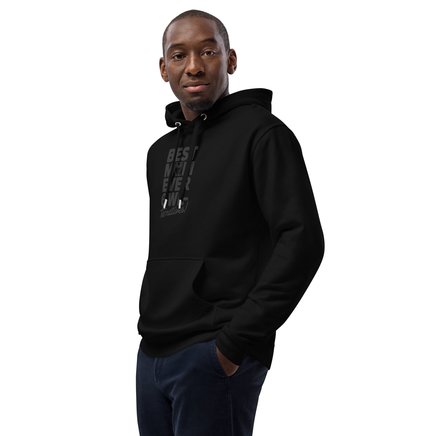 Premium Eco Hoodie – Owl-Themed Sustainable & Ethical Fashion Dudeily