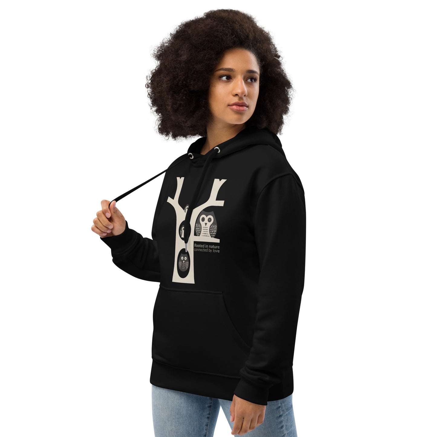 Premium Eco Hoodie – OwlNest Sustainable Fashion USA | Family Day Edition Dudeily