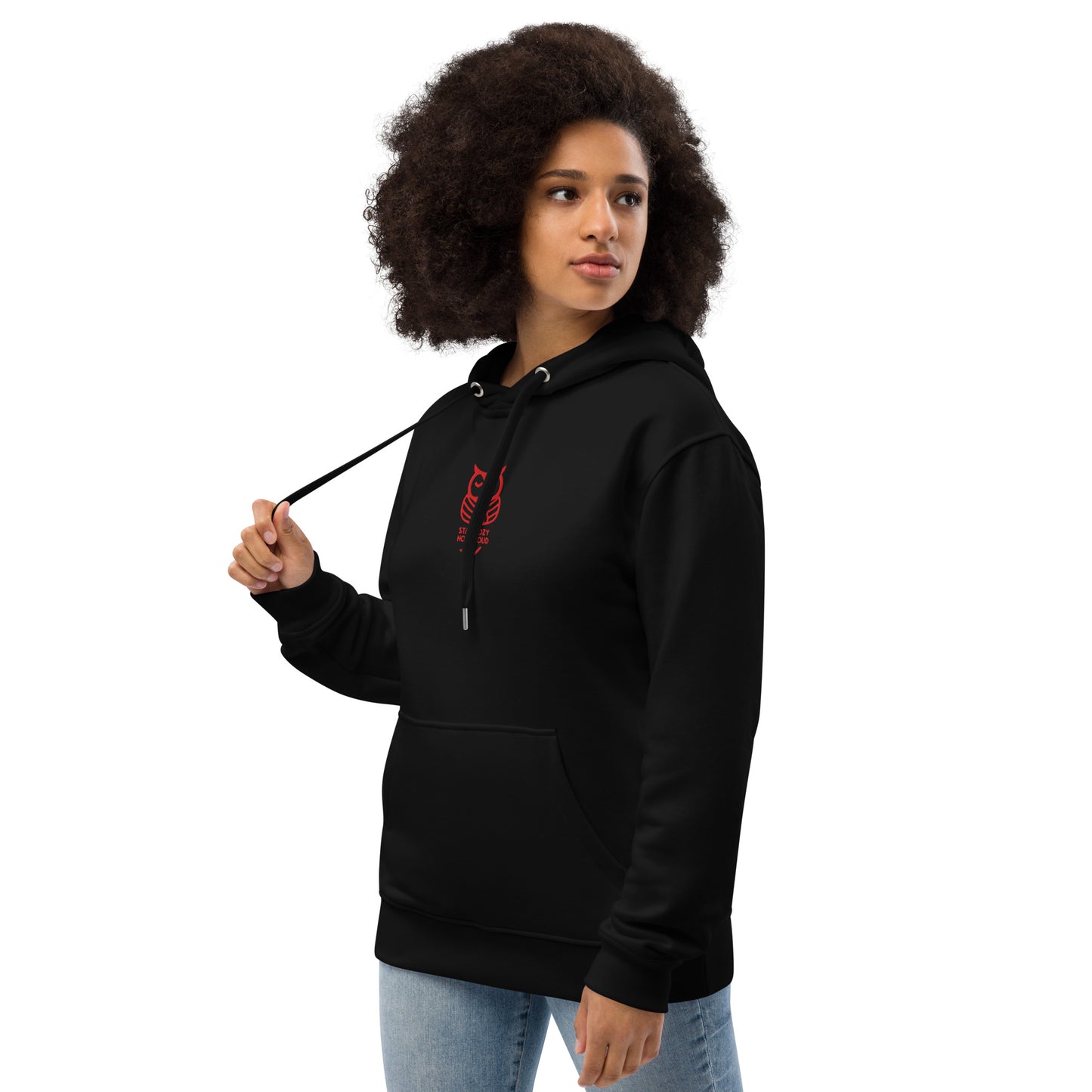 Owl Premium Eco Hoodie - Sustainable Fashion USA for Cozy Fall Vibes Dudeily