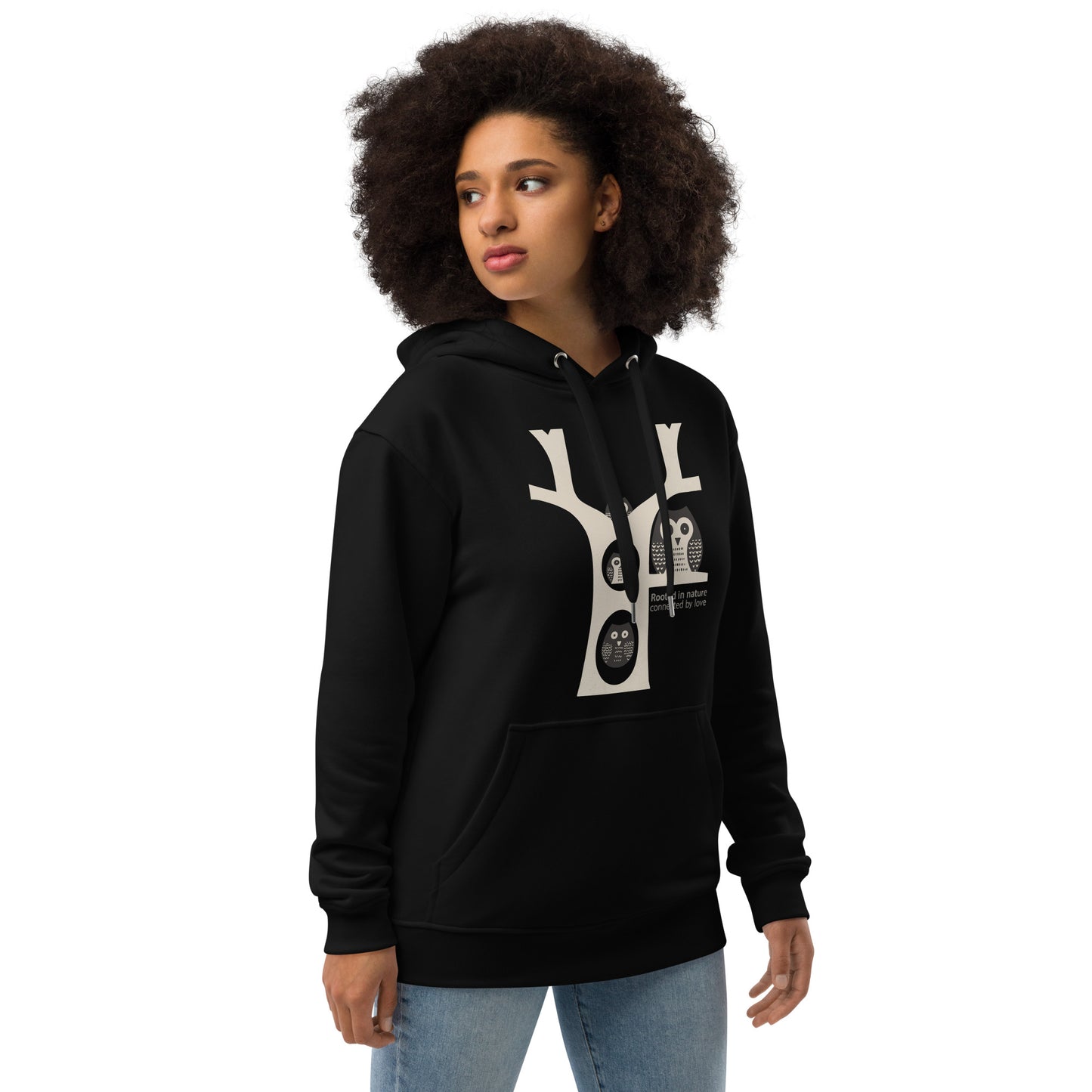 Premium Eco Hoodie – OwlNest Sustainable Fashion USA | Family Day Edition Dudeily