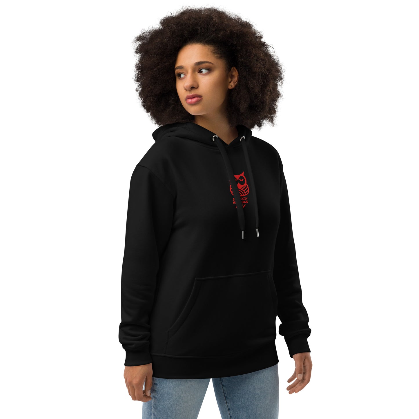 Owl Premium Eco Hoodie - Sustainable Fashion USA for Cozy Fall Vibes Dudeily