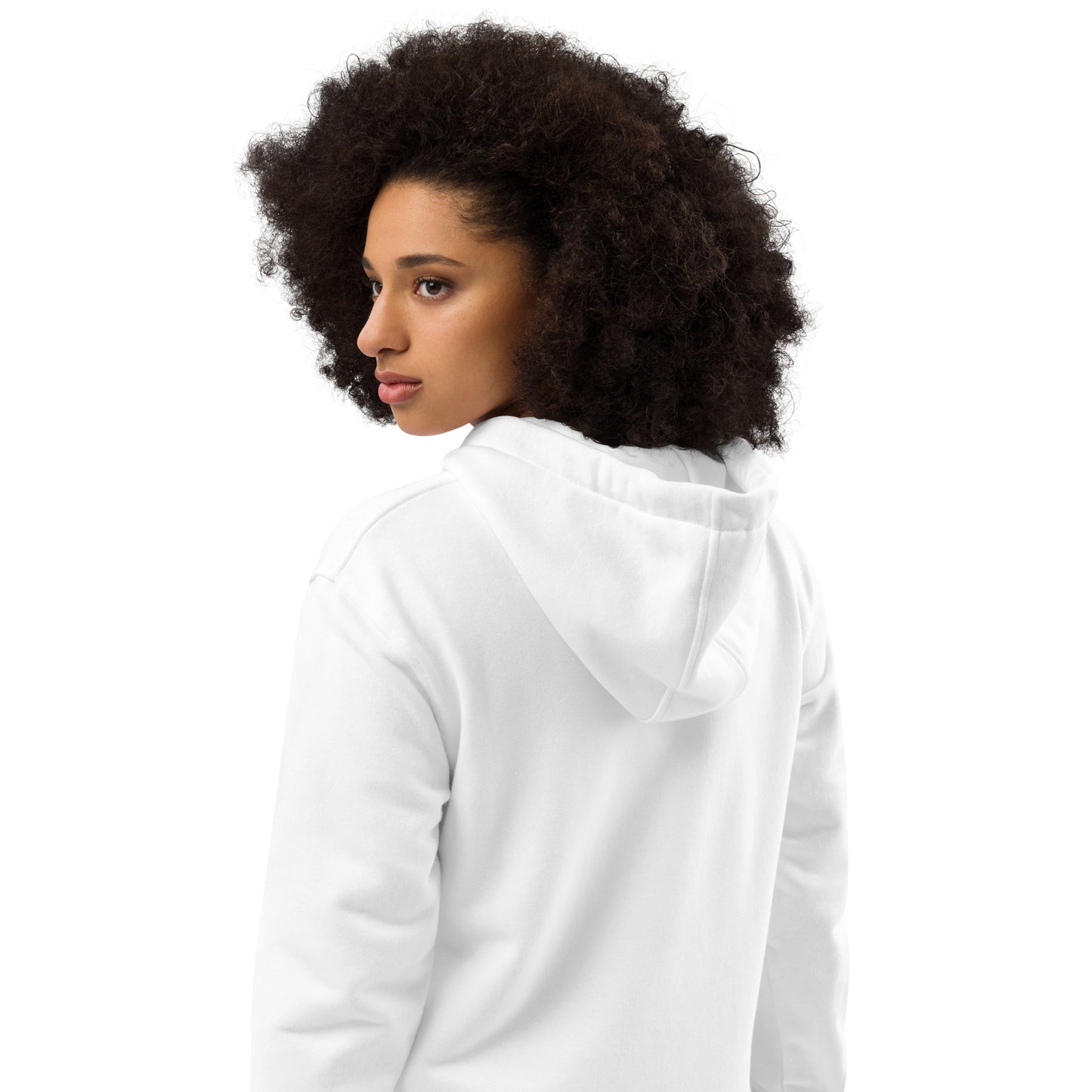 Premium Eco Hoodie: 'Hoo's Watching You? Just Nature' in Fall | Sustainable Owl Fashion USA Dudeily