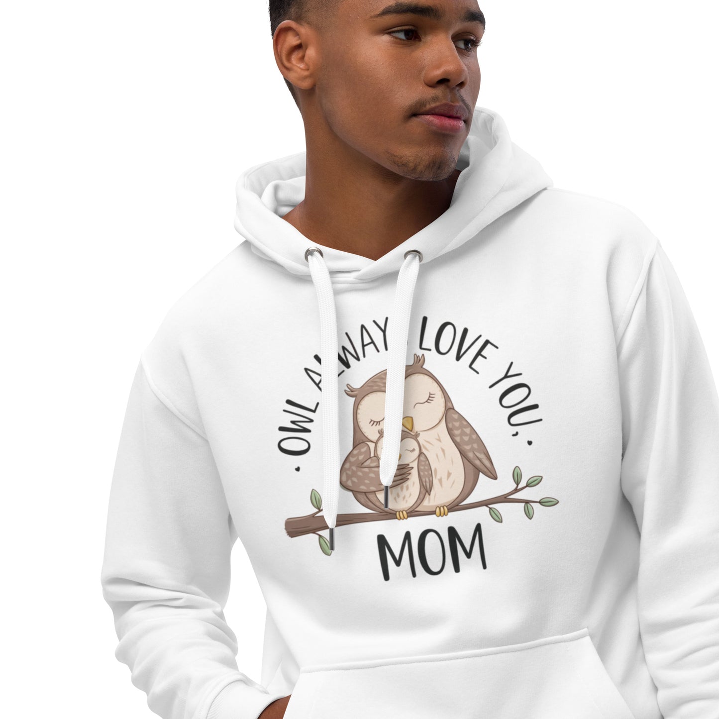 Premium Eco Hoodie – Sustainable and Comfortable Unisex Organic Pullover Dudeily