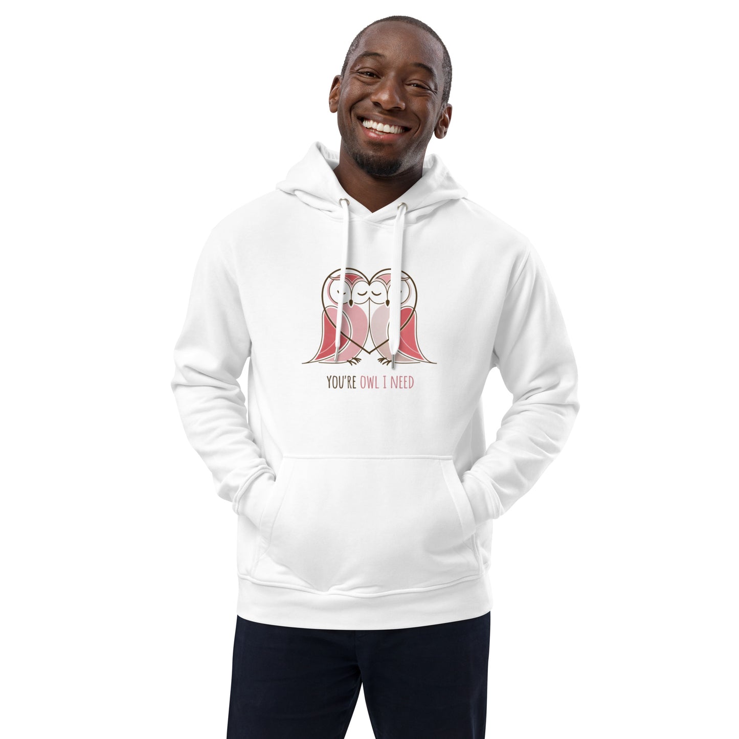 Premium Eco Hoodie | Owl Themed Sustainable, Stylish, and Ultra-Comfortable Dudeily