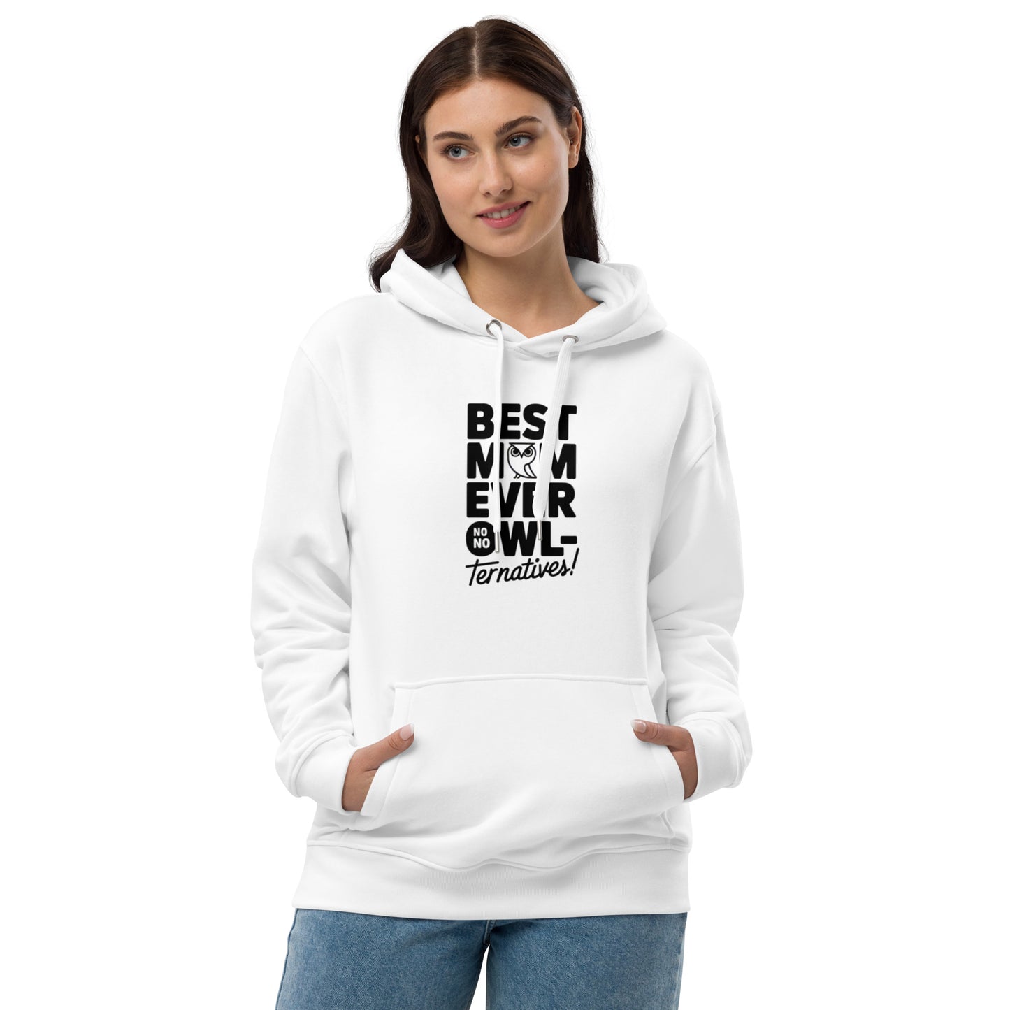 Premium Eco Hoodie – Owl-Themed Sustainable & Ethical Fashion Dudeily