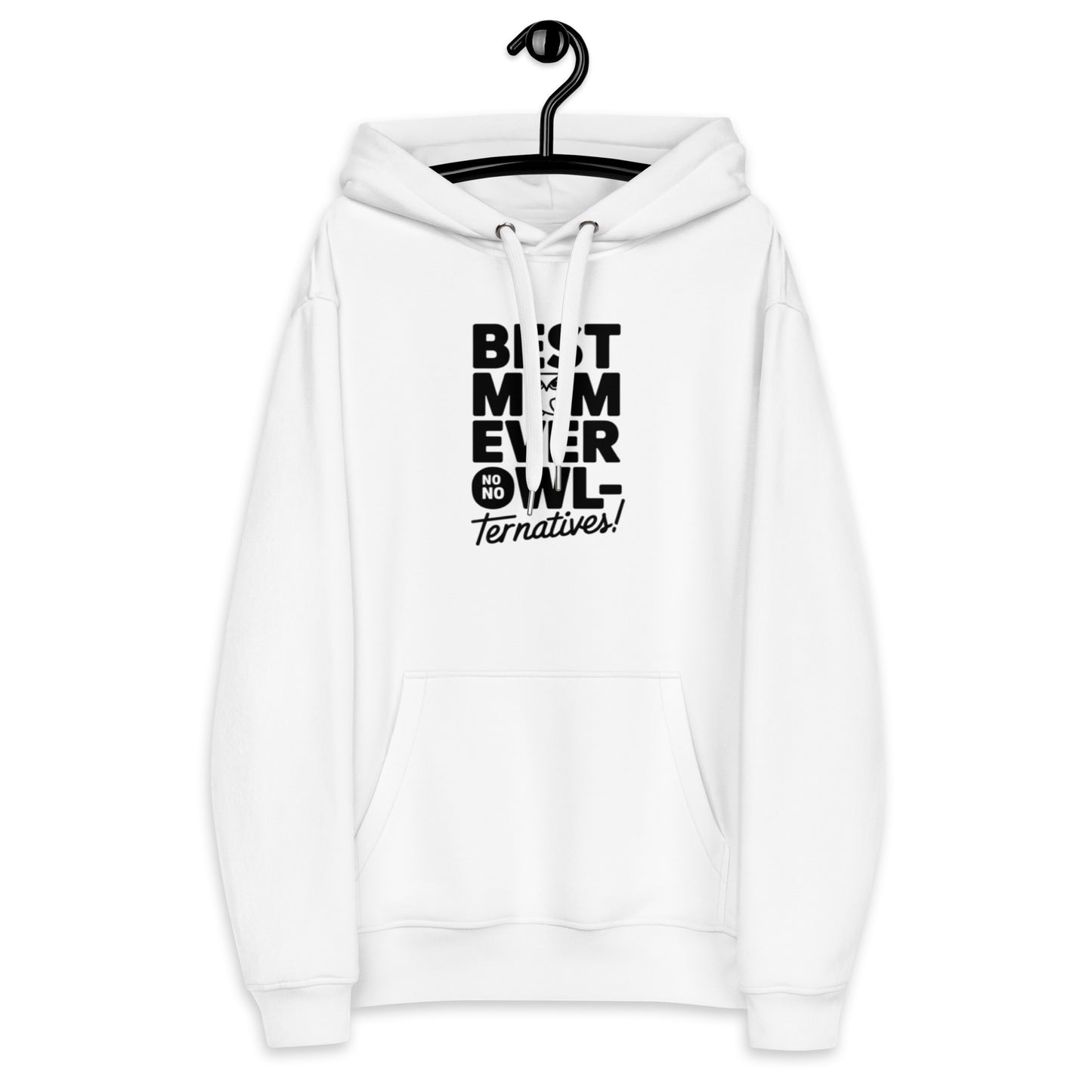 Premium Eco Hoodie – Owl-Themed Sustainable & Ethical Fashion Dudeily