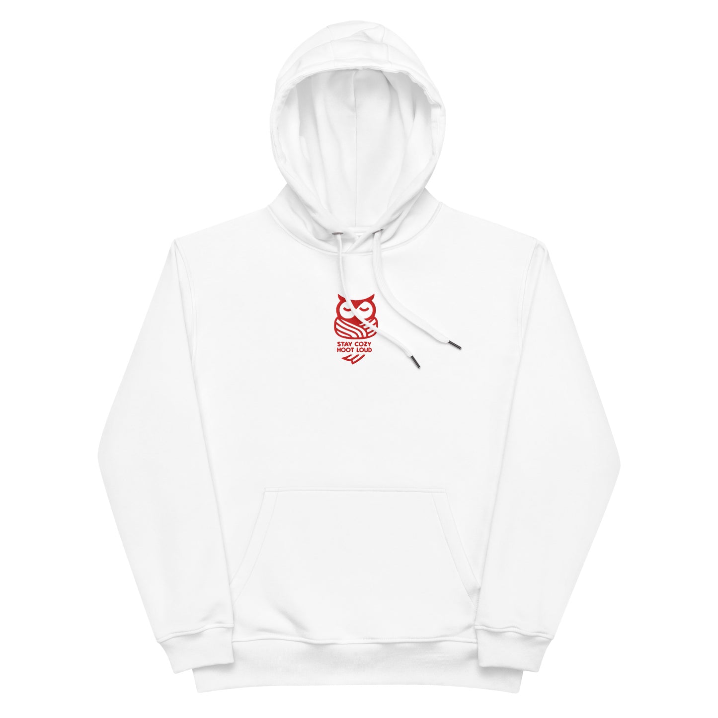 Owl Premium Eco Hoodie - Sustainable Fashion USA for Cozy Fall Vibes Dudeily