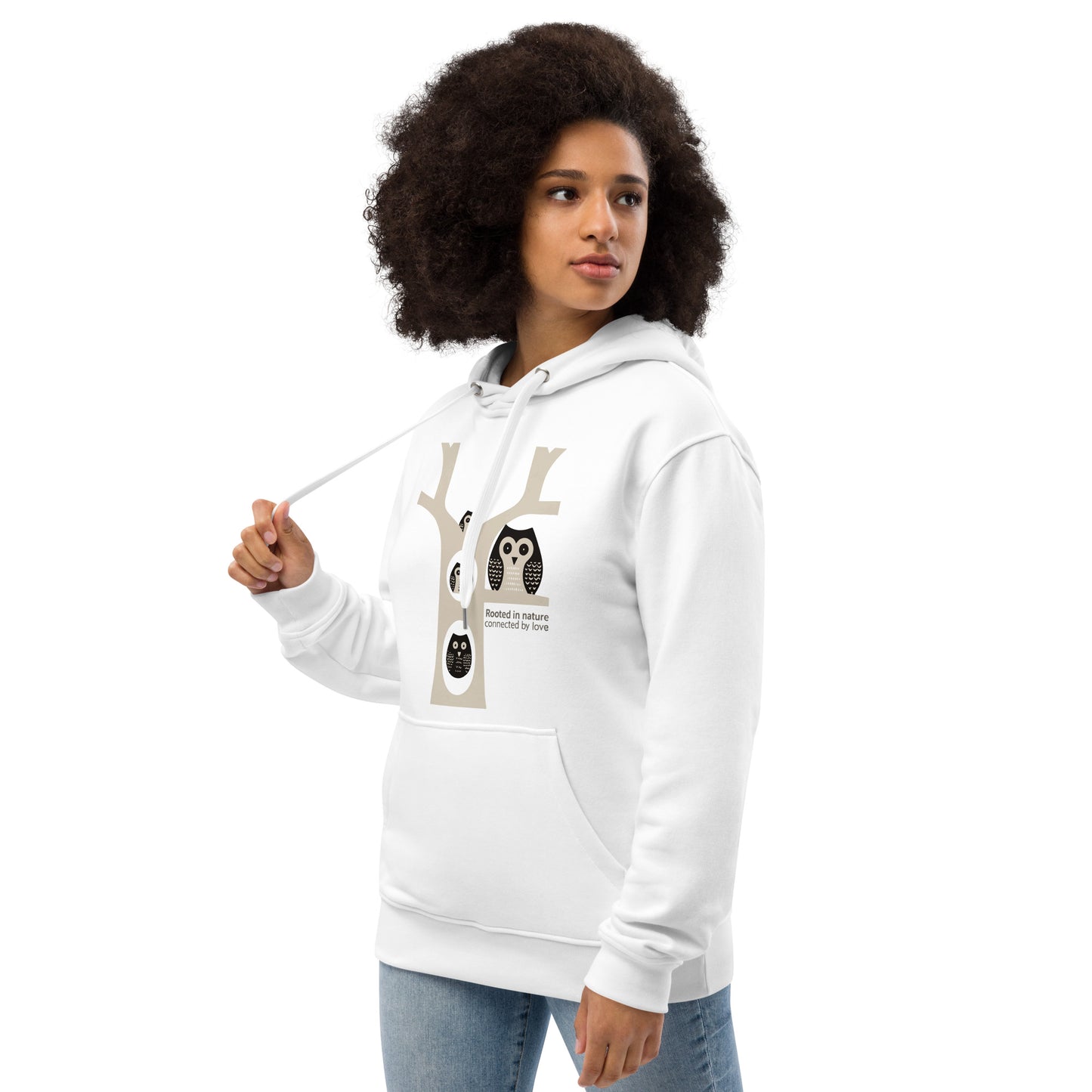 Premium Eco Hoodie – OwlNest Sustainable Fashion USA | Family Day Edition Dudeily