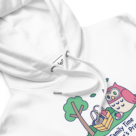 Premium Eco Hoodie – OwlElite Sustainable Fashion for Stylish Family Day Moments Dudeily