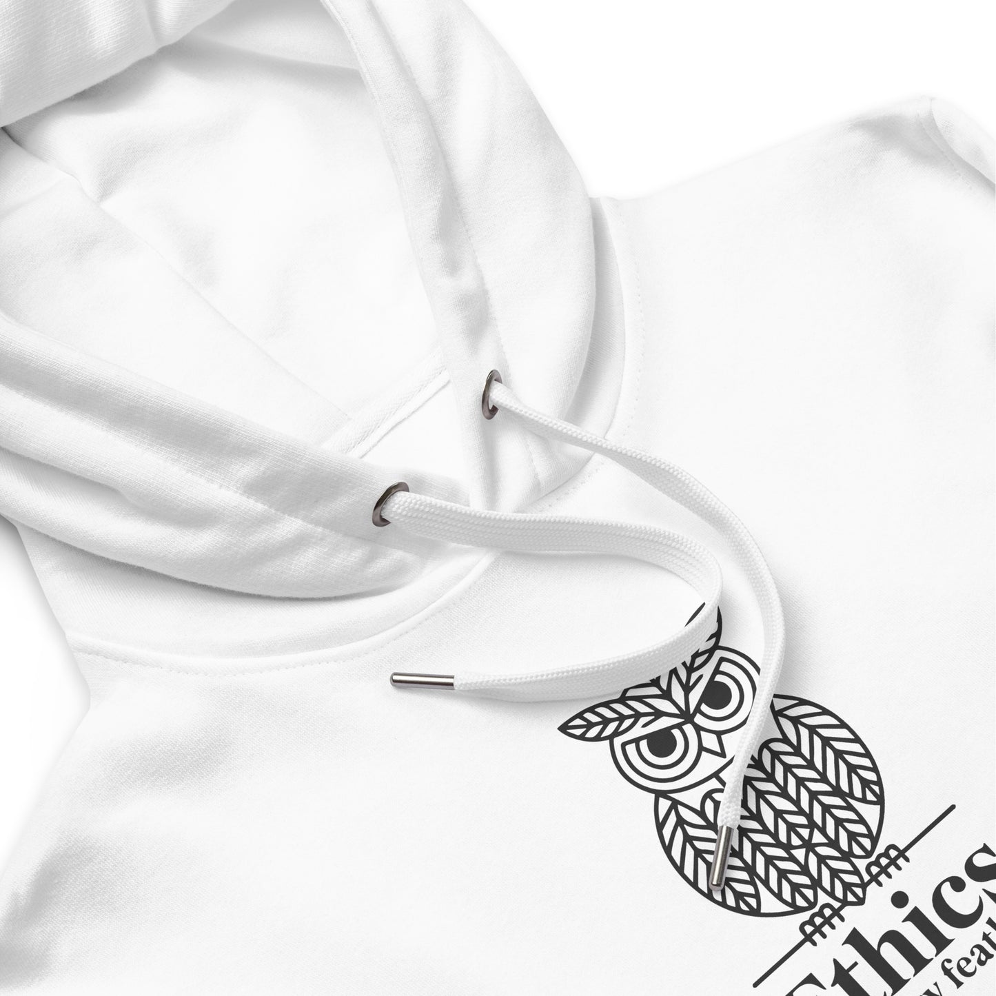 Premium Eco Hoodie: 'Ethics in Every Feather' | Sustainable Owl Fashion USA Dudeily