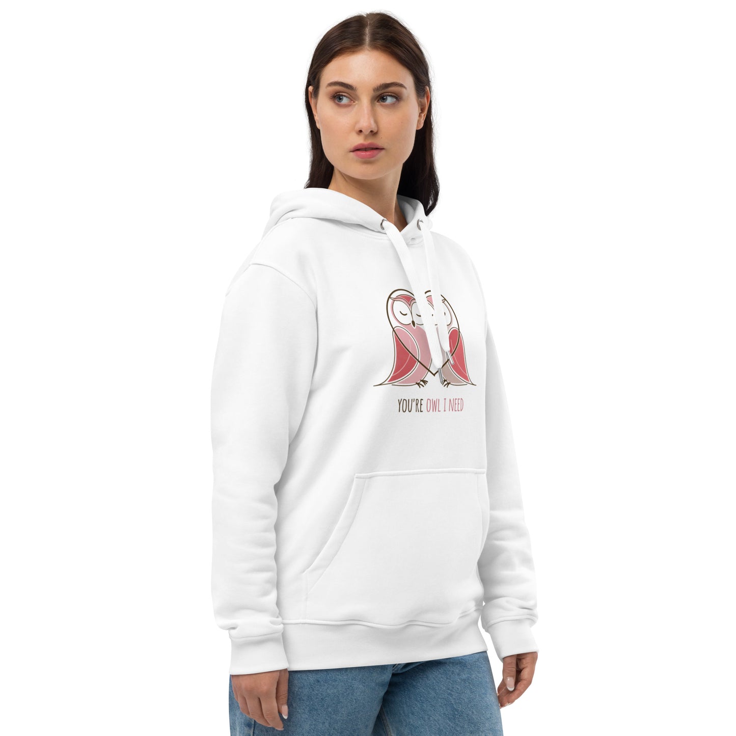 Premium Eco Hoodie | Owl Themed Sustainable, Stylish, and Ultra-Comfortable Dudeily