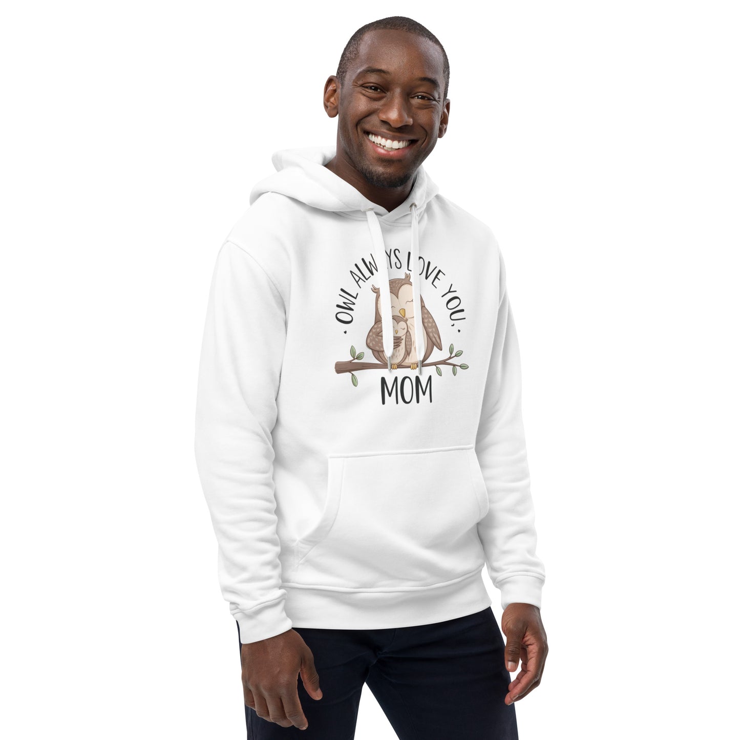 Premium Eco Hoodie – Sustainable and Comfortable Unisex Organic Pullover Dudeily