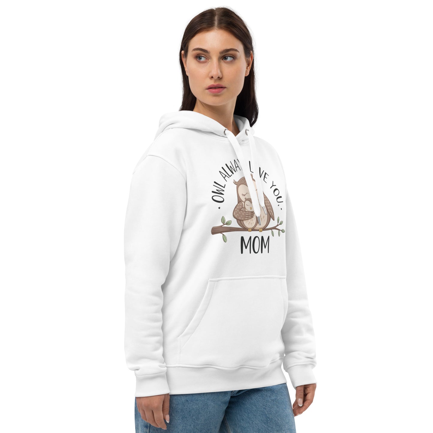 Premium Eco Hoodie – Sustainable and Comfortable Unisex Organic Pullover Dudeily