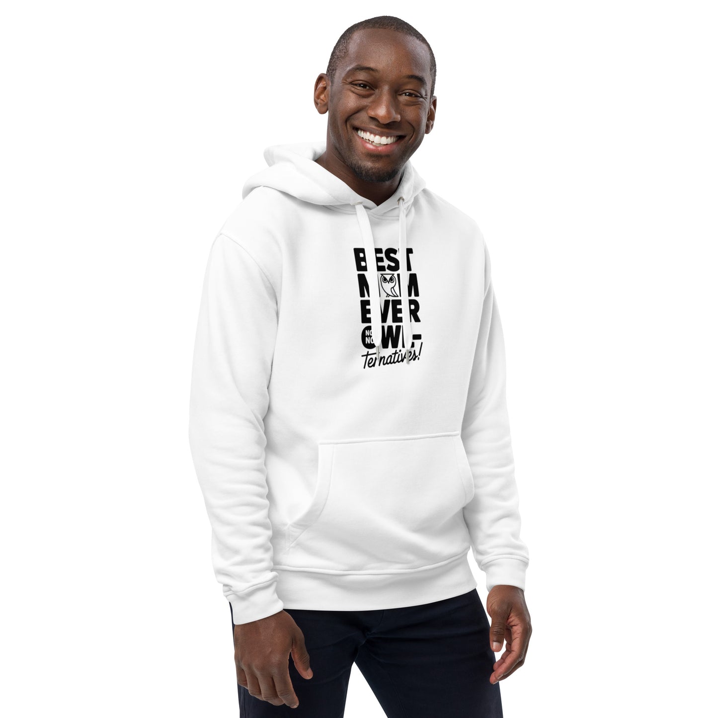 Premium Eco Hoodie – Owl-Themed Sustainable & Ethical Fashion Dudeily