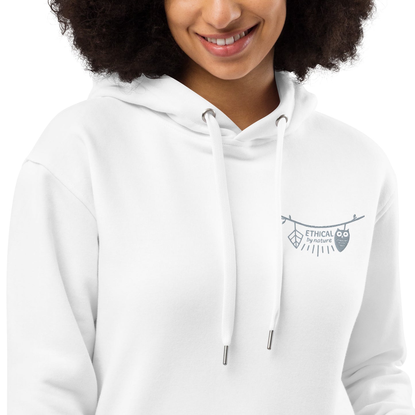 Premium Eco Hoodie: Ethical by Nature | Owl Embroidered Sustainable Fashion Dudeily