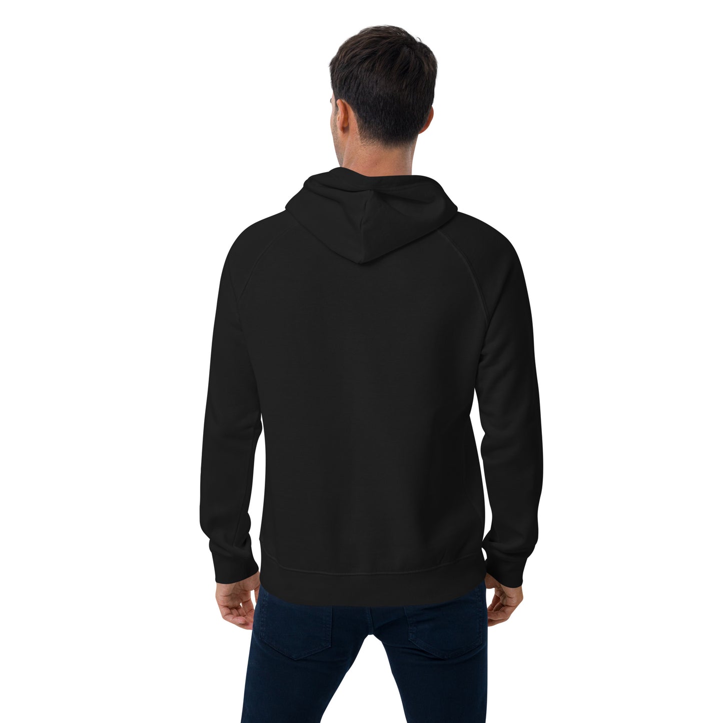 Unisex Eco Raglan Hoodie – Owl-Themed Eco-Friendly & Sustainable Dudeily