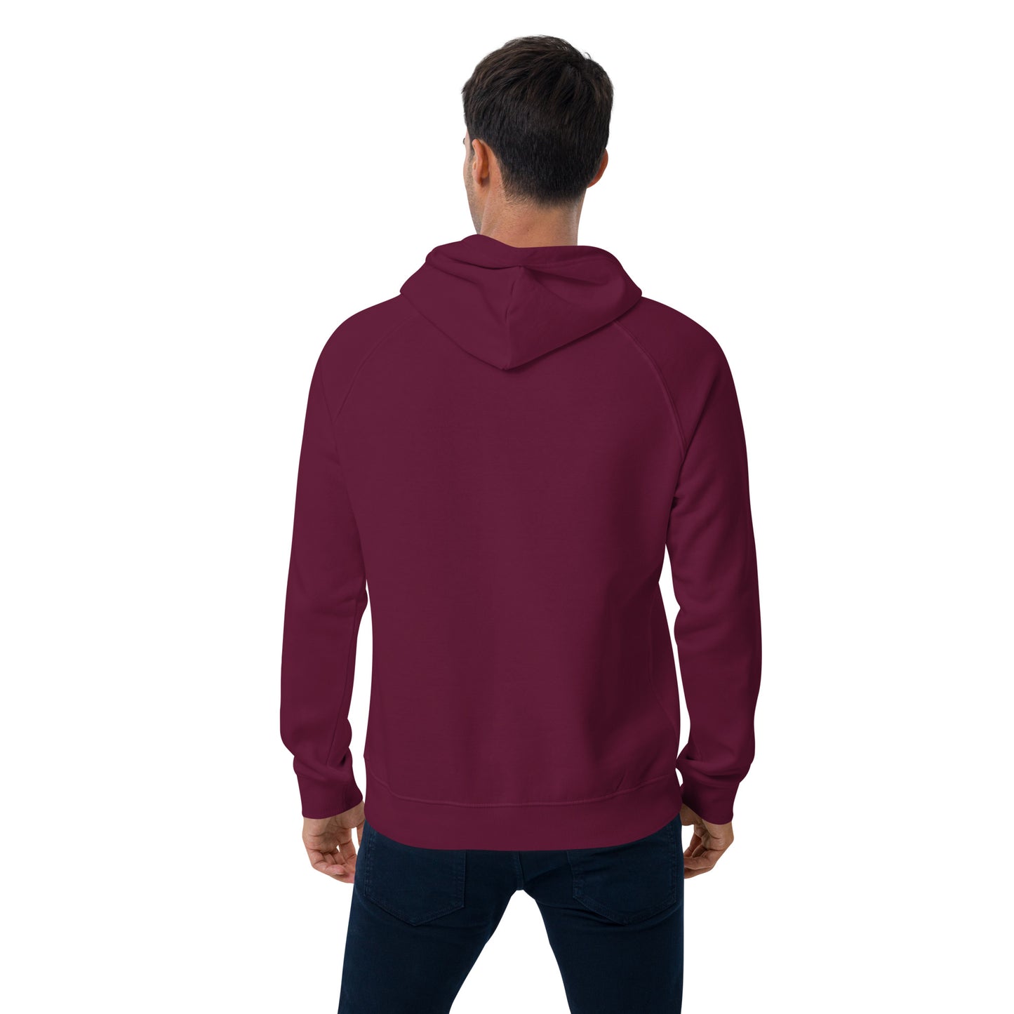 Unisex Eco Raglan Hoodie – Owl-Themed Eco-Friendly & Sustainable Dudeily
