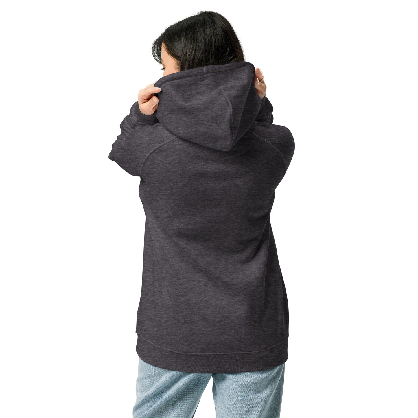 Owl Unisex Eco Raglan Hoodie: 'Forever Wise' in Fall | Sustainable Fashion USA Dudeily