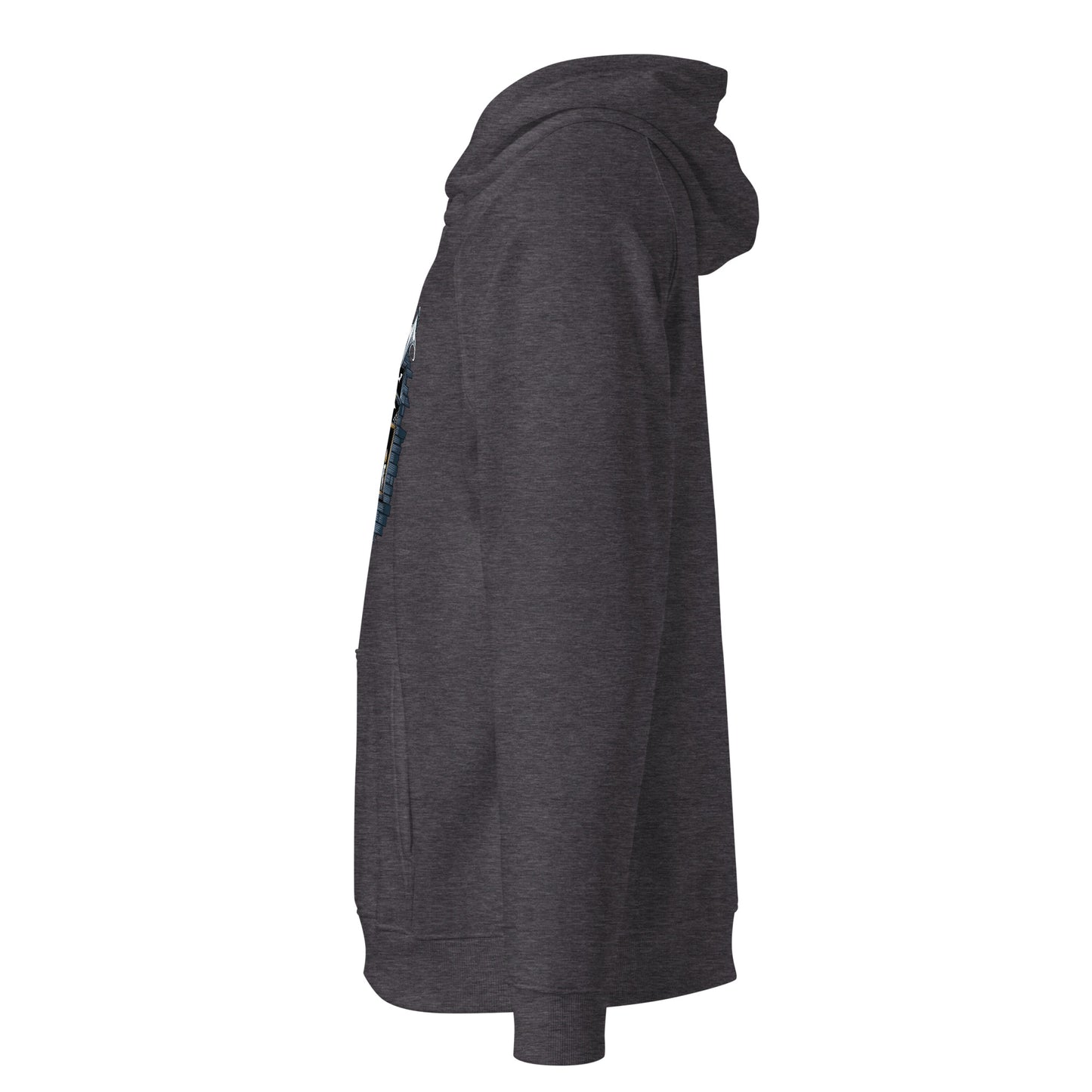 Unisex Eco Raglan Hoodie: Halloween Owl Cozy Sustainable Style USA Dudeily