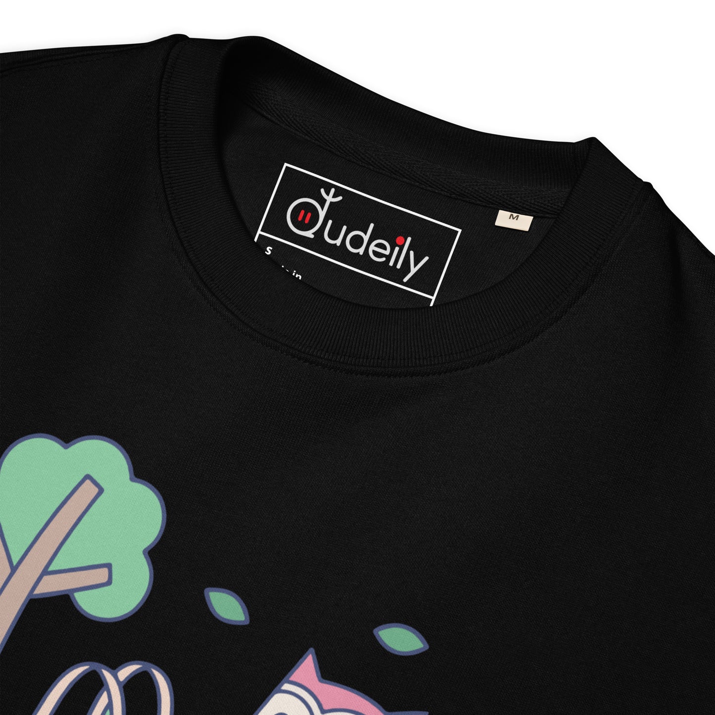 Unisex Eco Sweatshirt – OwlPure Sustainable Fashion for Family Day Comfort Dudeily
