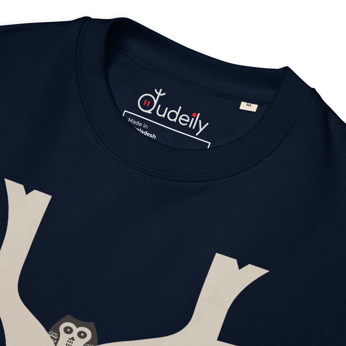 Unisex Eco Sweatshirt – OwlNest Sustainable Fashion for Family Day Comfort Dudeily