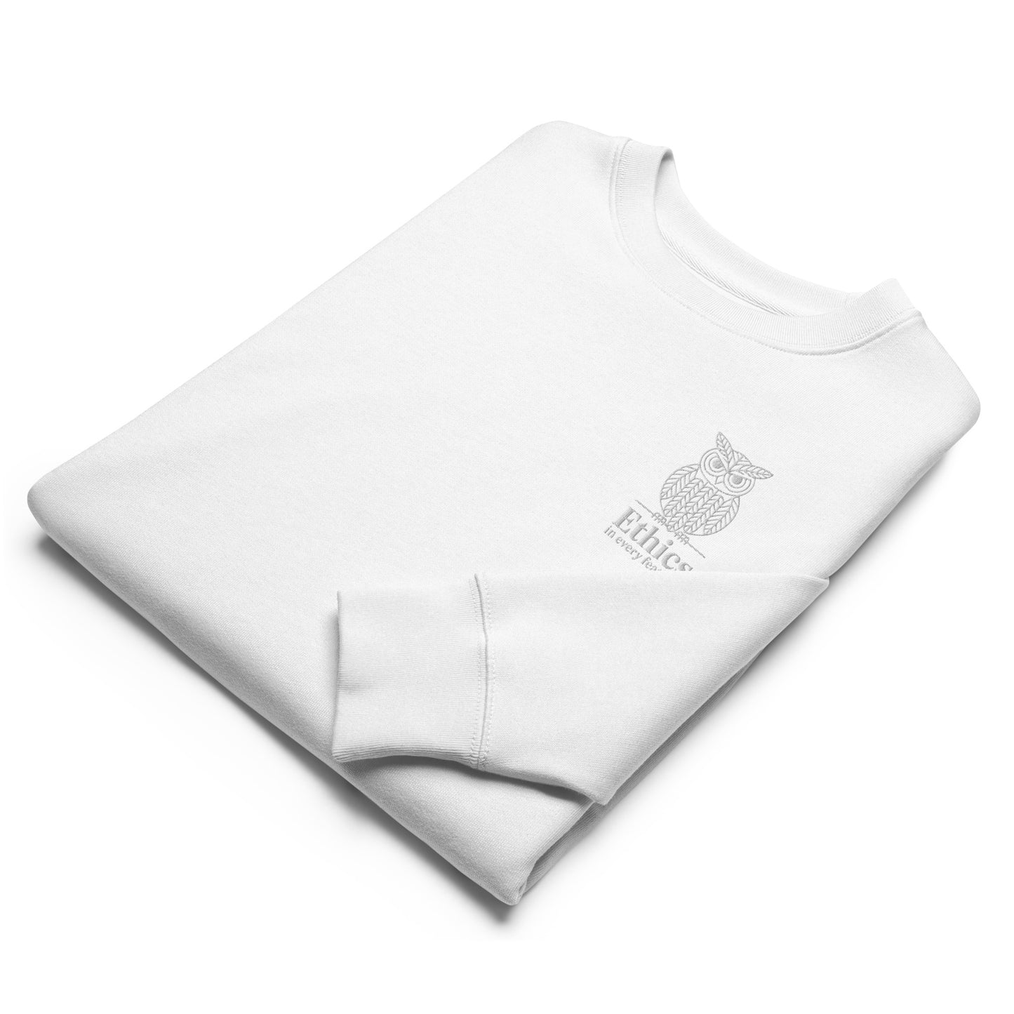 Owl Unisex Eco Sweatshirt – "Ethics in Every Feather" | Sustainable Fashion USA Dudeily