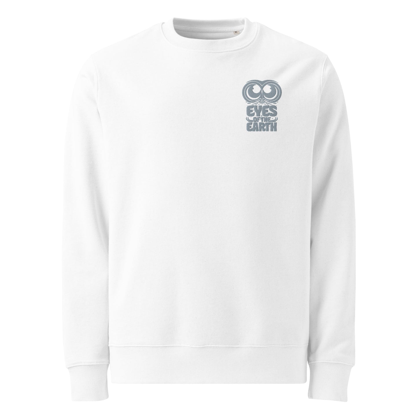 Owl Unisex Eco Sweatshirt: 'Eyes of the Earth' in Fall | Sustainable Fashion USA Dudeily