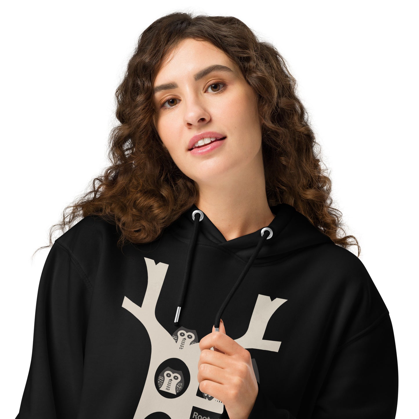 OwlNest Unisex Essential Organic Hoodie – Sustainable Fashion USA | Family Day Edition Dudeily