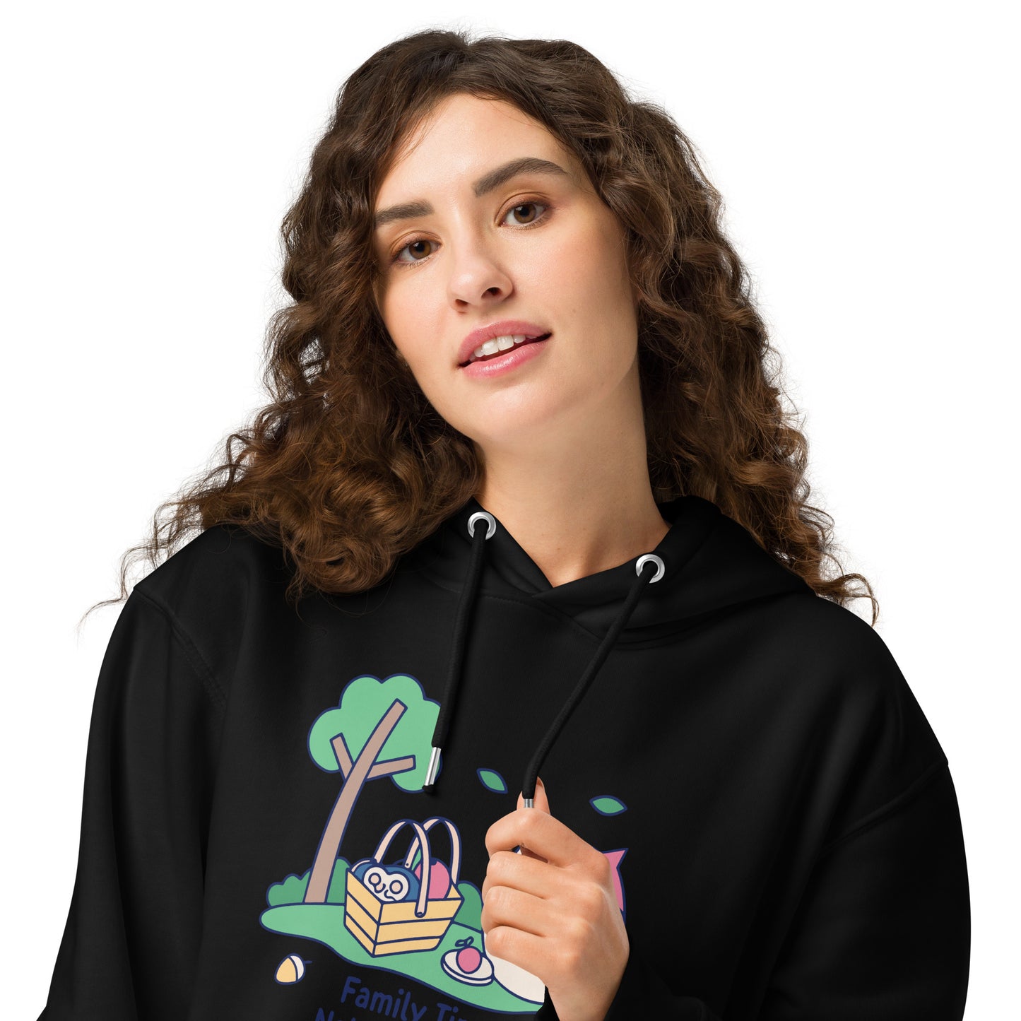 Unisex Essential Organic Hoodie – OwlNest Sustainable Fashion for Cozy Family Day Moments Dudeily