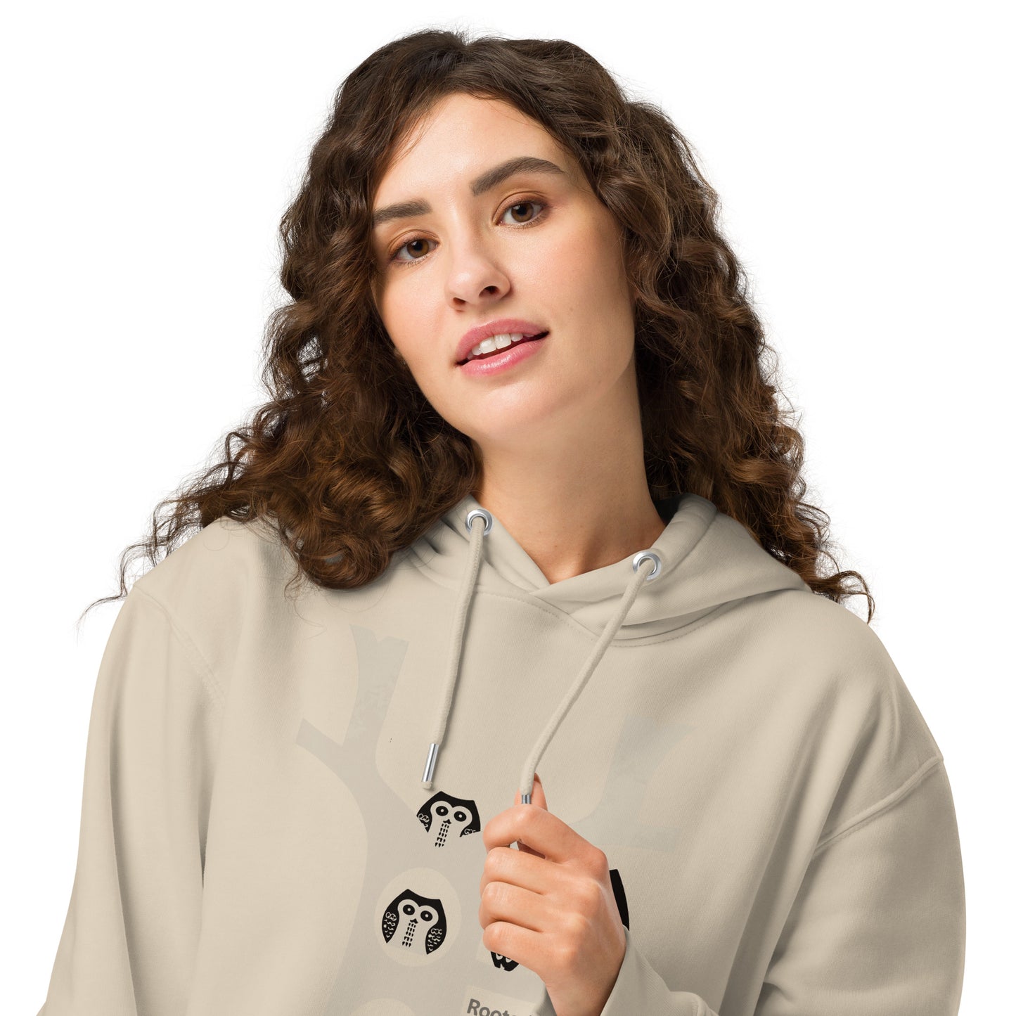 OwlNest Unisex Essential Organic Hoodie – Sustainable Fashion USA | Family Day Edition Dudeily