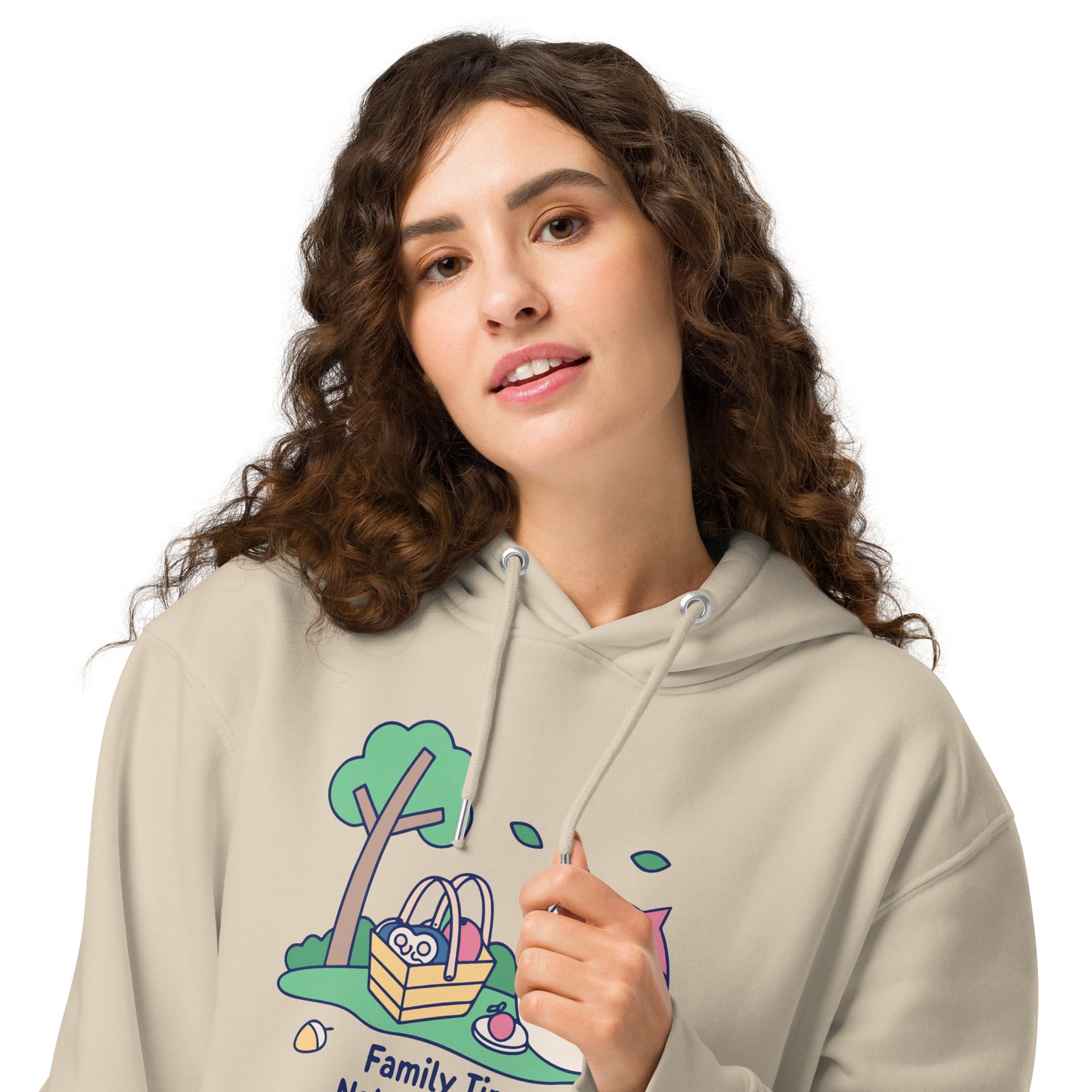 Unisex Essential Organic Hoodie – OwlNest Sustainable Fashion for Cozy Family Day Moments Dudeily