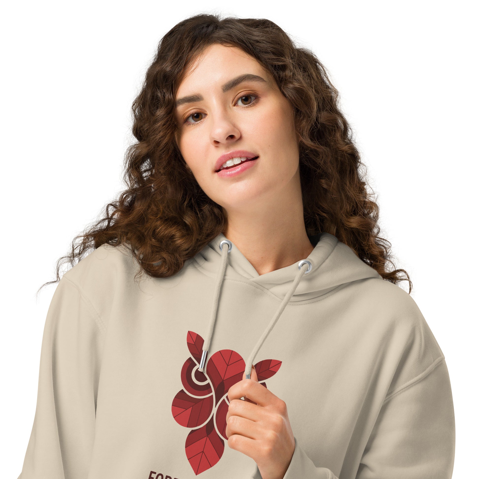 Unisex Essential Organic Hoodie: 'Forever Wise' | Sustainable Owl Fashion USA Dudeily