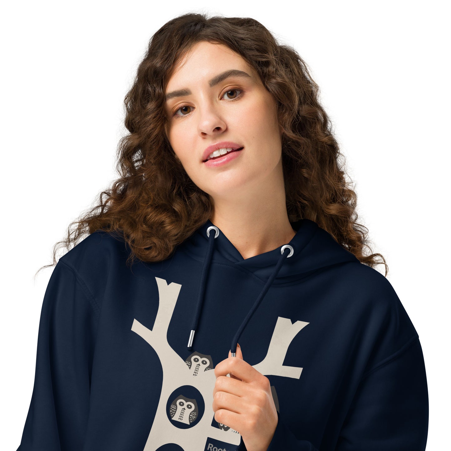 OwlNest Unisex Essential Organic Hoodie – Sustainable Fashion USA | Family Day Edition Dudeily